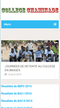 Mobile Screenshot of chaminade-kara.net